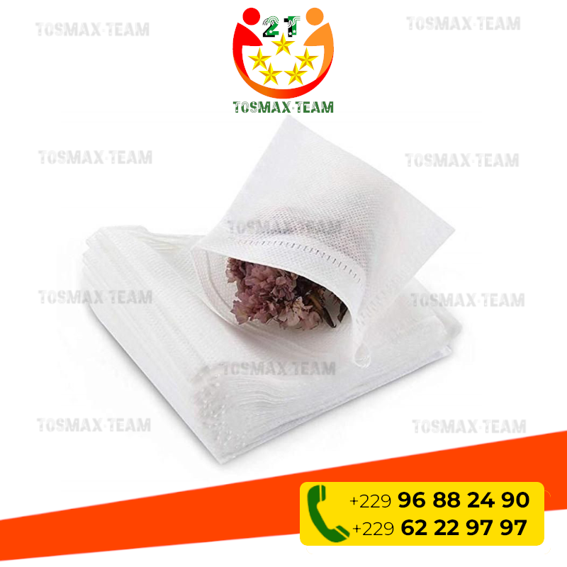 Lot de 100 sachets de thé (Tea Bag)